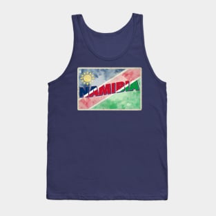 Namibia Vintage style retro souvenir Tank Top